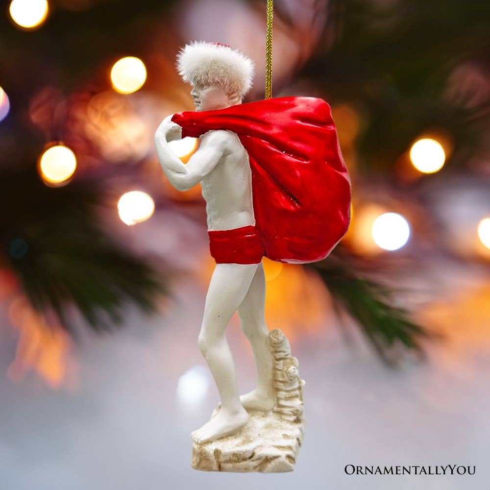 OrnamentallyYou - Wholesale Ornament - Festive Statue of David Ornament, Unique Italian Renaissance3