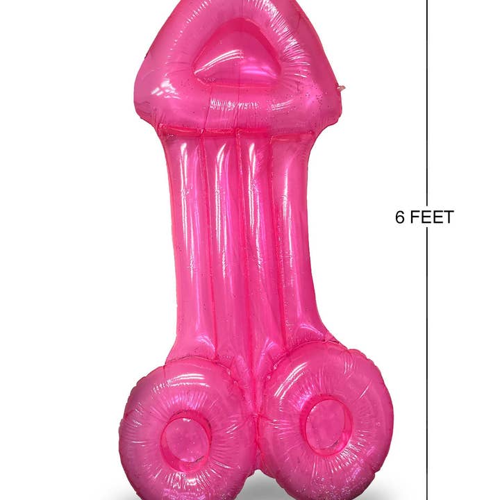 Little Genie Productions - Wholesale Inflatables - Glitterati Penis Pool Float3