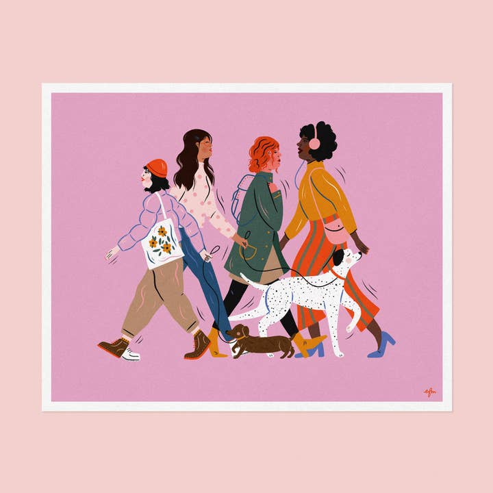 Olivia Faye Co - Wholesale Art Print - City Babes Print