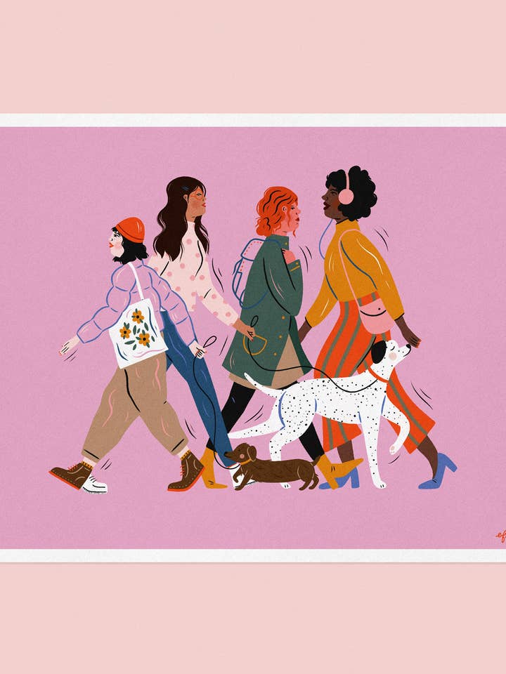 City Babes Print for wholesale by Olivia Faye Co