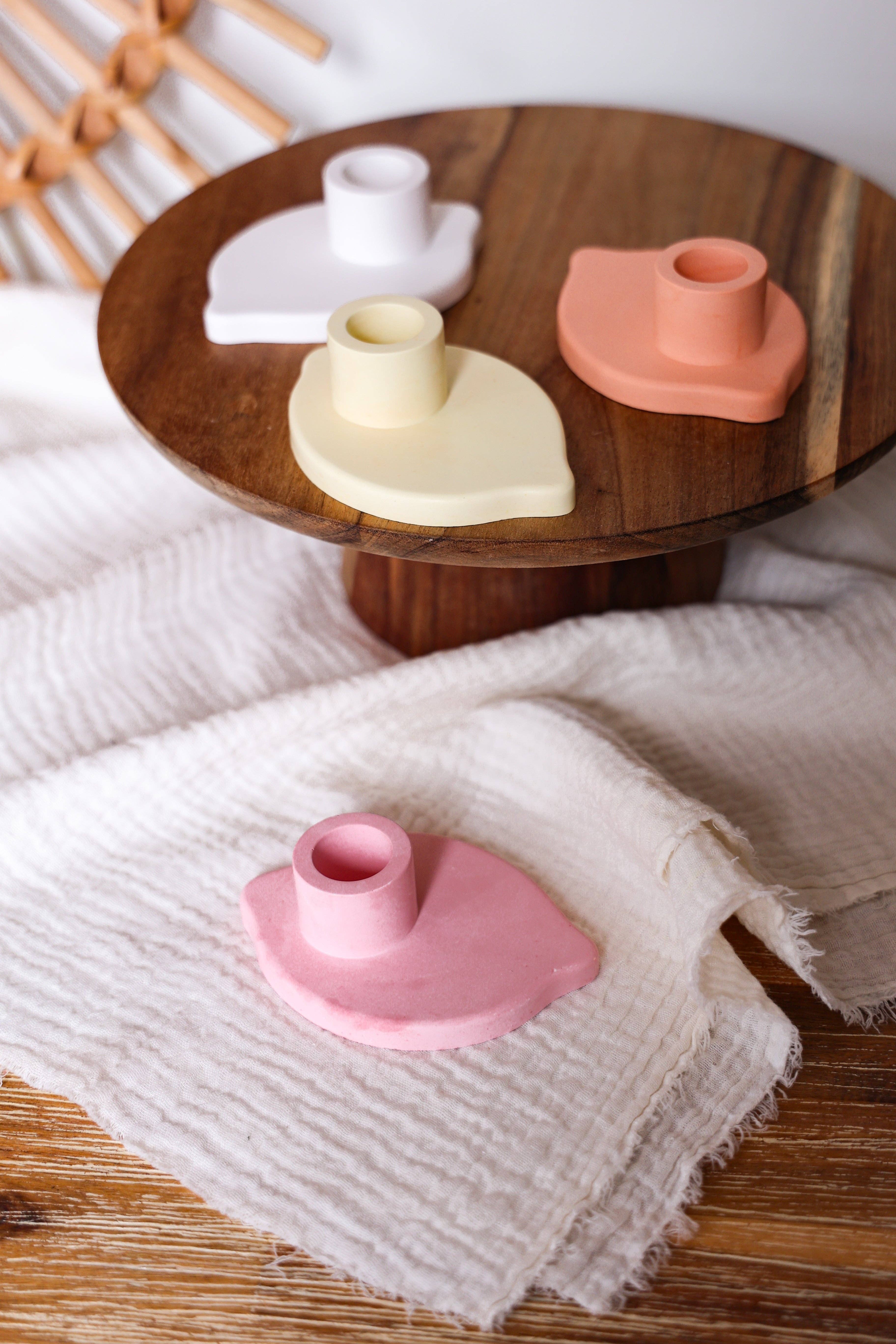 Niki Candle - Wholesale Candle Holder - Lemon candle holder2