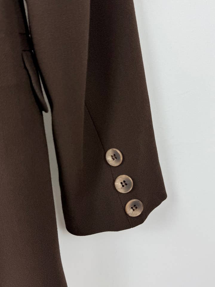 Classic Chocolate Boska Blazer for wholesale on Faire3