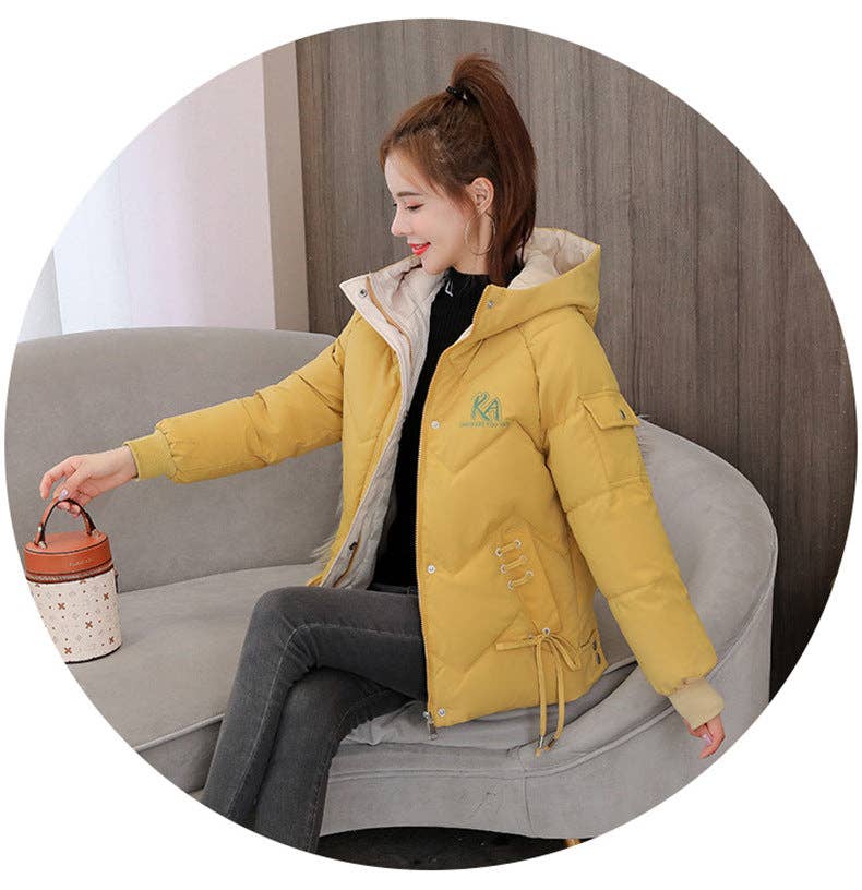 Marayn - Wholesale Puffer Jacket - Women's - Chic 2025 Winter Puffer Jacket Korean Style Warm Loose #229