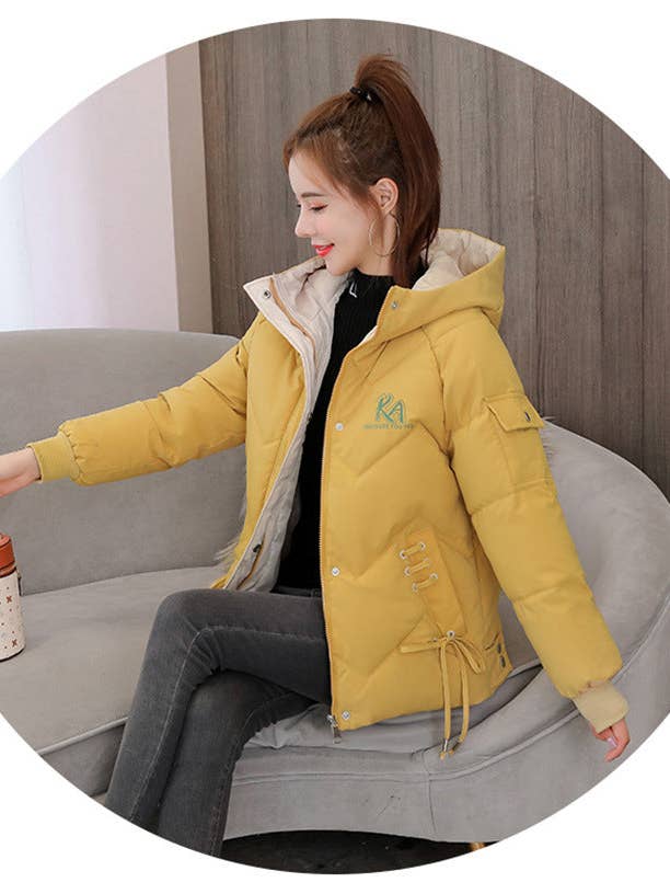 Marayn - Wholesale Puffer Jacket - Women's - Chic 2025 Winter Puffer Jacket Korean Style Warm Loose #229