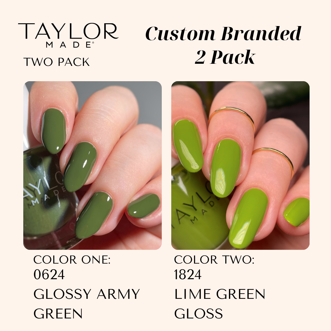 Taylor Made Polish – wholesale Nail polish – Custom Nail Polish: 2 Pack Long-wearing + Vegan + Non-toxic99