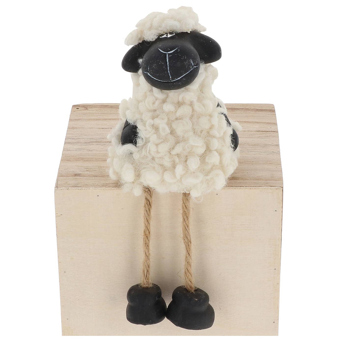 Joe Davies - Wholesale Decorative Figurine - Black Faced Sheep Dangly Leg Small1