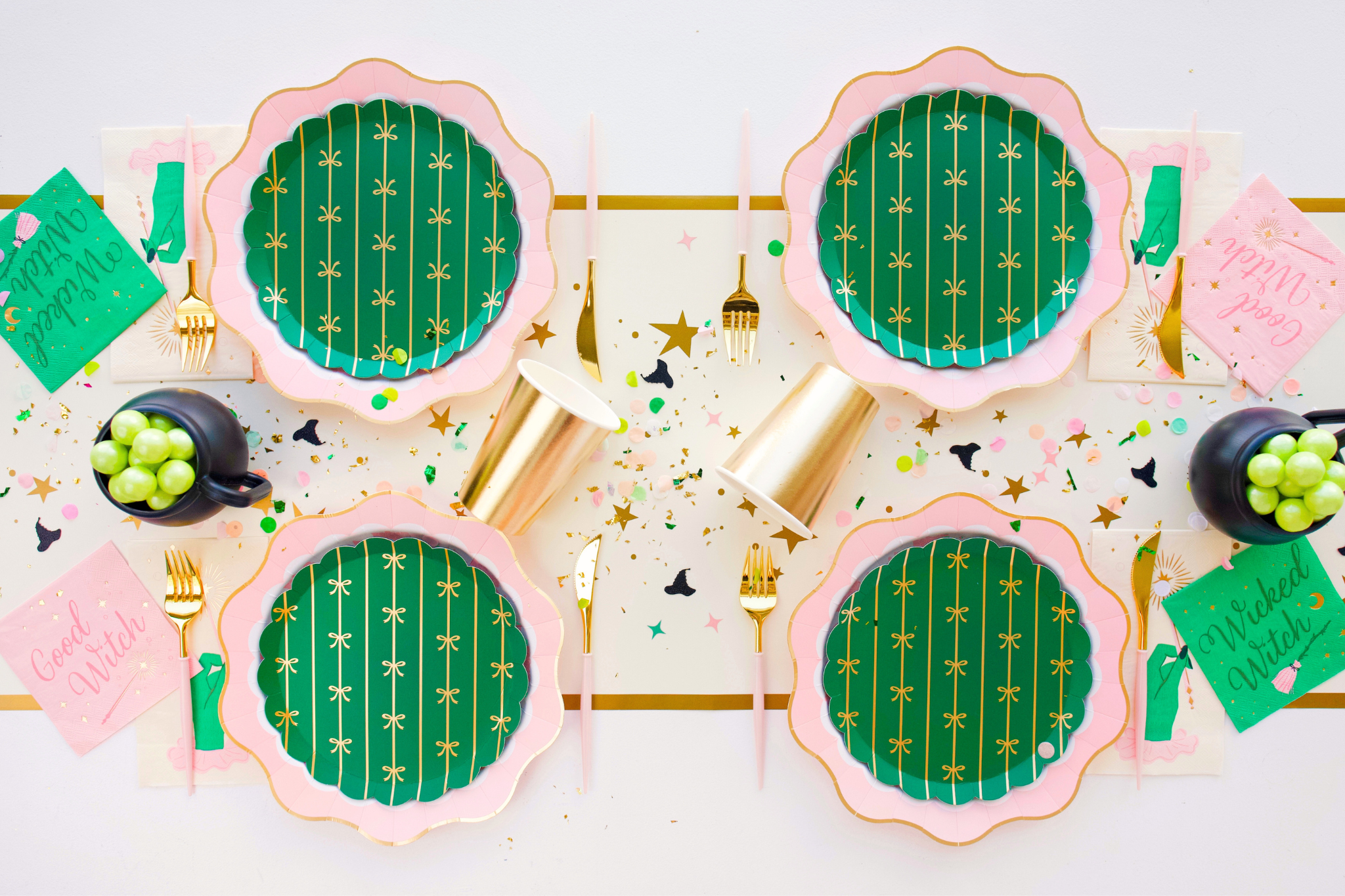 Bonjour Fête - Wholesale Disposable Napkin - GOOD & WICKED WITCH COCKTAIL NAPKINS5