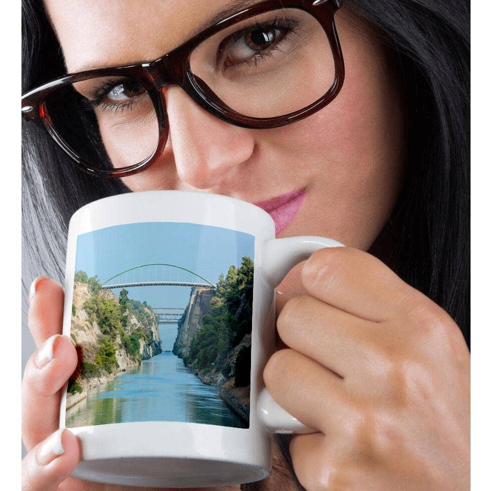 3dRose - Wholesale Coffee Mug - 3dRose, Bridge over Corinth Canal, Greece, Europe, Mug9