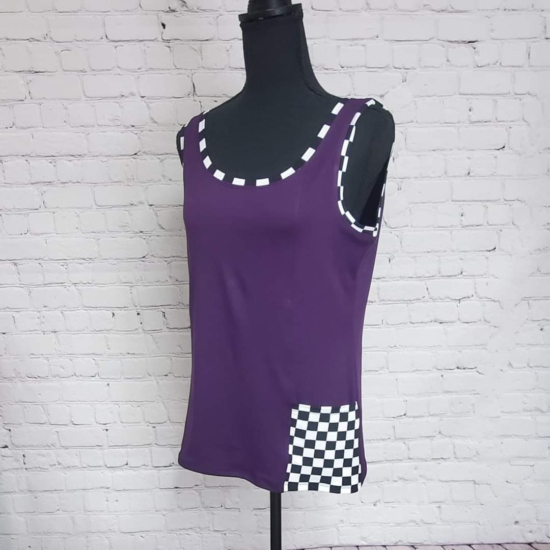 Altered Star Co. - Wholesale Tank Top - Women's - Checkered Pocket Tank