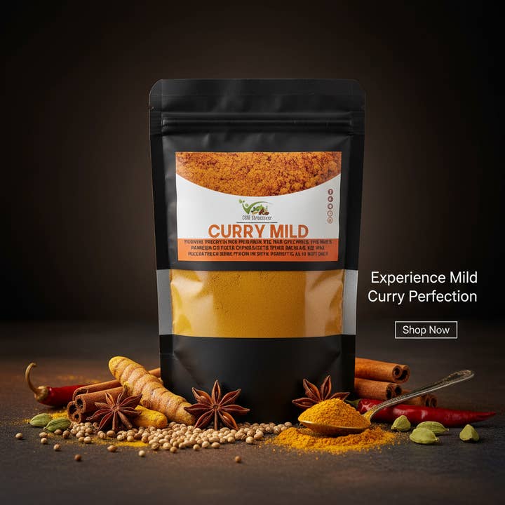 Cibobenessere - Wholesale Dried Spice - Mild Curry Powder2
