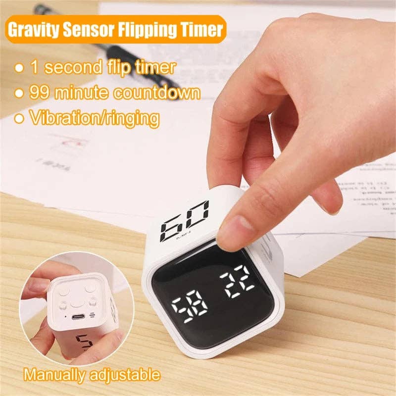 Kiyo Home - Wholesale Timer - Productivity/Kitchen Timer Cube2