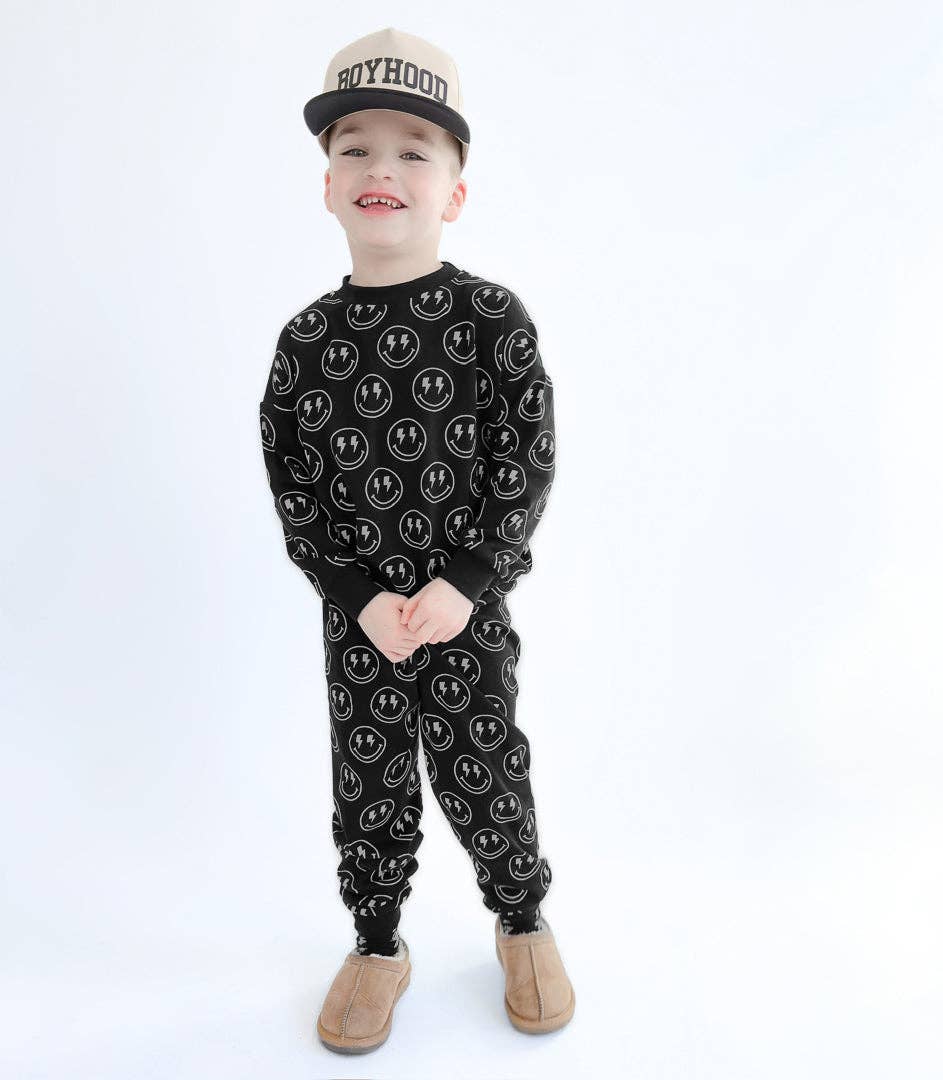 Lucky Panda Kids - Wholesale Lounge Set - Kids - Jogger Set | Electric Smiley14