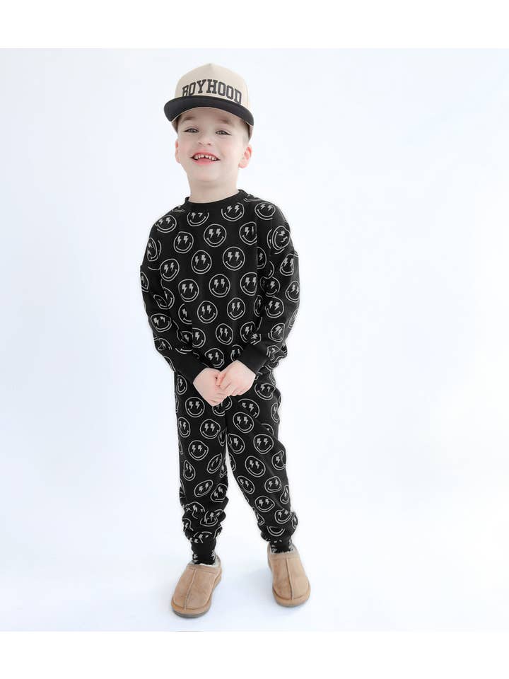 Lucky Panda Kids - Wholesale Lounge Set - Kids - Jogger Set | Electric Smiley14
