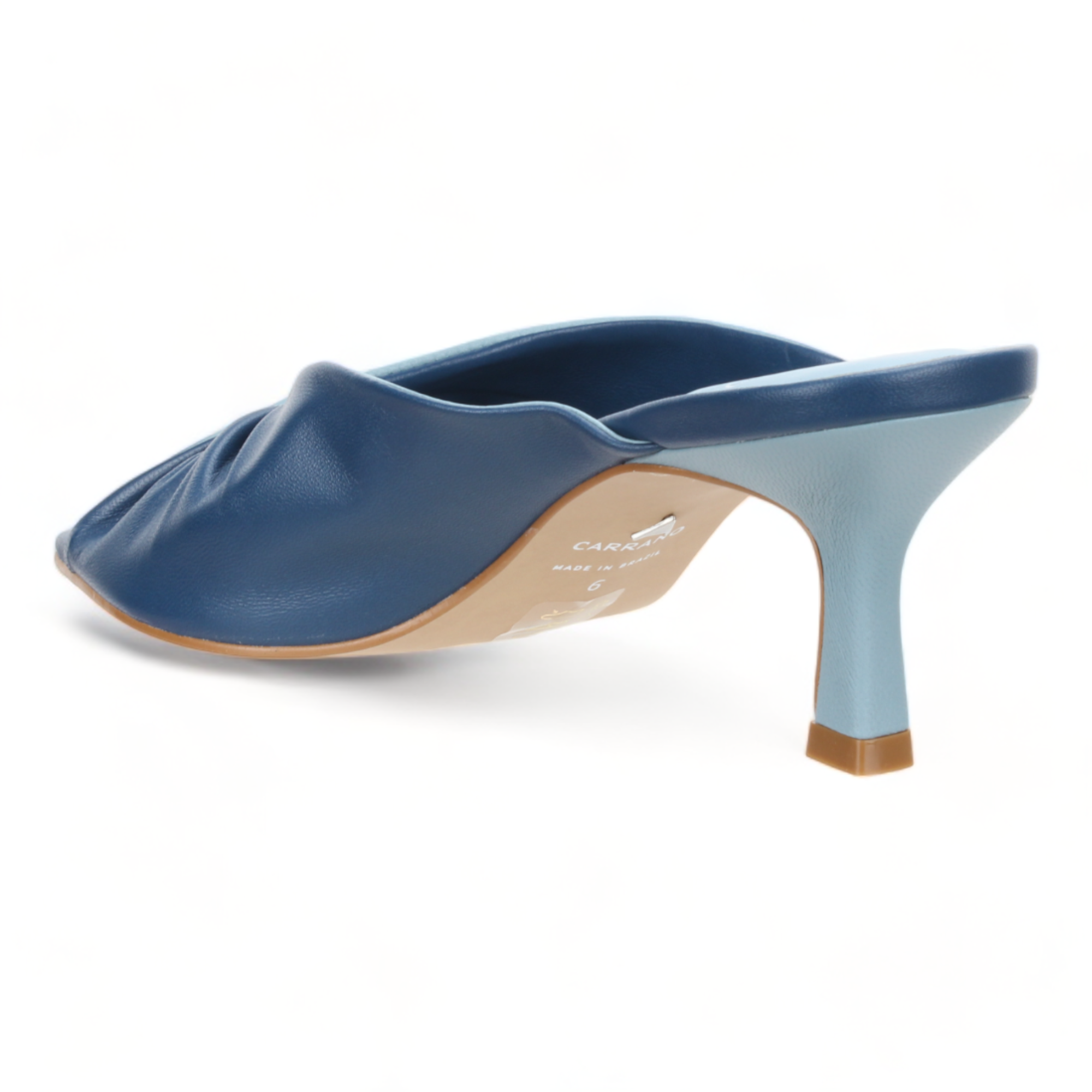 Carrano - Vendita all'ingrosso Scarpe con tacco basso - Donna - Carrano Sage - Sandalo aperto in pelle con tacco coperto21