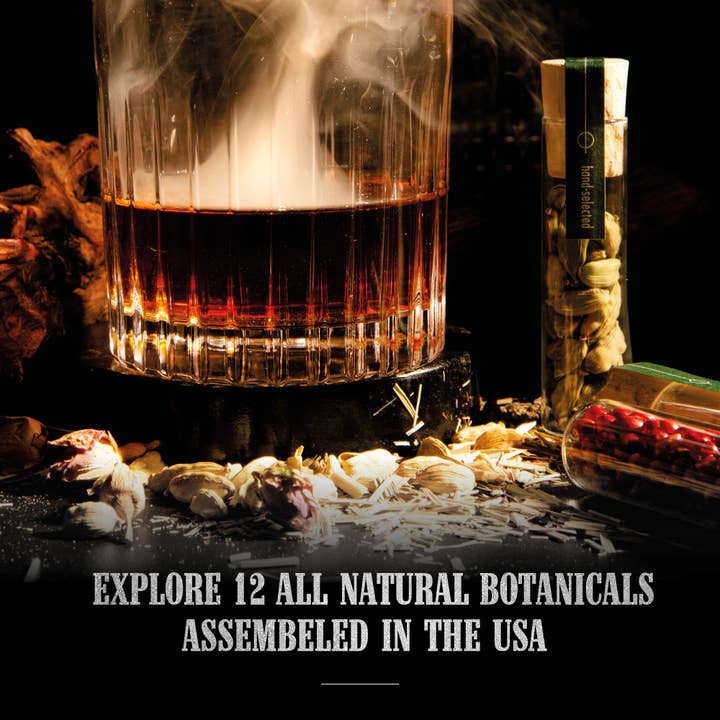 Craftly - Venta al por mayor Kit para preparar bebidas - Whiskey Smoker Kit: set para ahumar whisky y bourbon DIY | Infusion mit reichhaltigen Raucharomen | Geschenk für Whisky-Liebhaber und Hobby-Barkeeper5