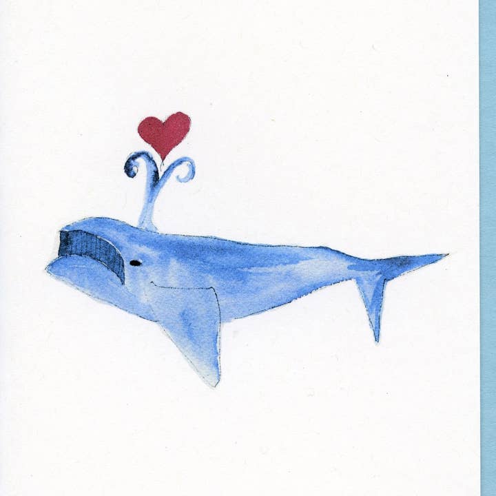 Amour de baleine noire pour la vente par Zucchini Fish