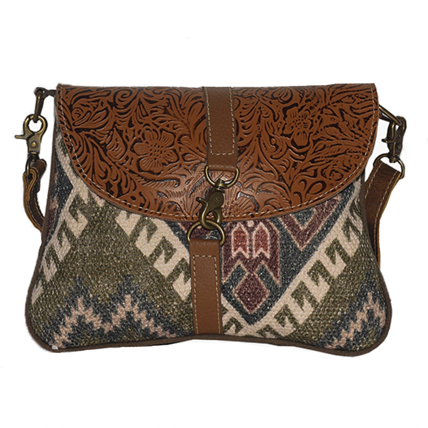 Hopofly Bags – Großhandel Umhängetasche - Damen – Umhängetasche Lino aus Canvas und Leder3