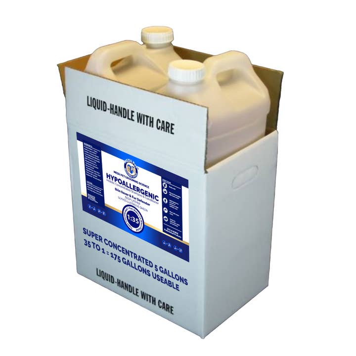 MEDii Pet 175gal. 5 gal. jug Hypo Allergenic & Conditioner and other Purchase Wholesale 2 in 1 shampoo and conditioner. Free Returns & Net 60 Terms on Faire trending on Faire.