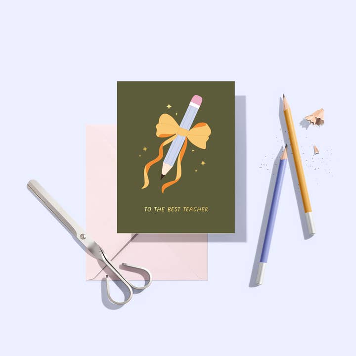 Sublime & Co. - Venta al por mayor Tarjetas de maestros/vuelta al cole - Tarjetas para el Mejor Profesor Tarjeta de Agradecimiento al Profesor