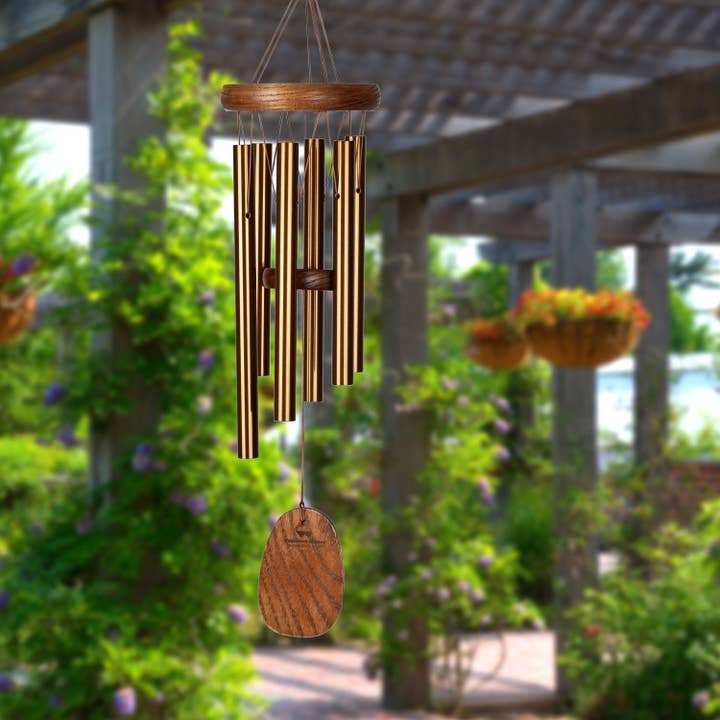 Woodstock Chimes - Wholesale Wind Chime - Amazing Grace® Chime - Small, Bronze