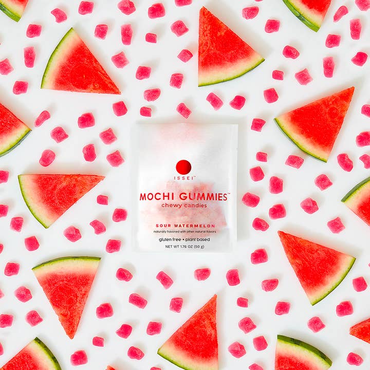 Issei Mochi Gummies - Wholesale Gummy - Sour Watermelon