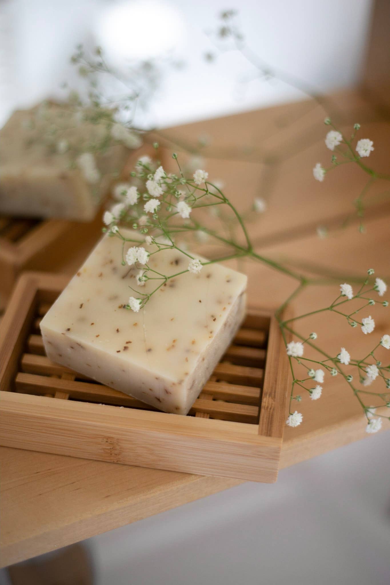 Croll & Denecke - Wholesale Bath Soap Dish - Bamboo soap dish, for square soap natural2