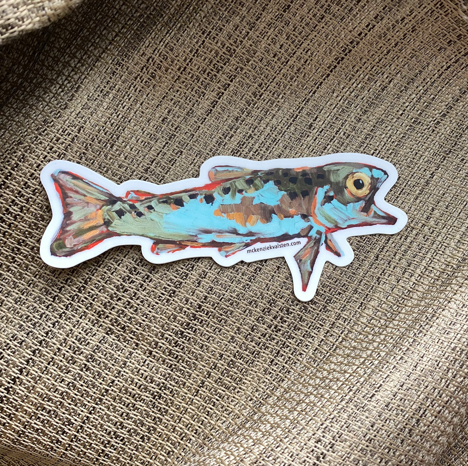 Mckenzie Kvalsten - Wholesale Sticker - Fishstick Vinyl Sticker2