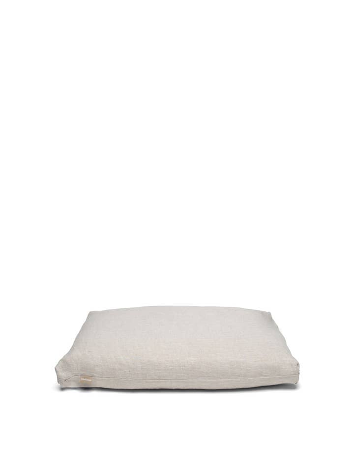 linen zabuton cushion for wholesale by b, halfmoon