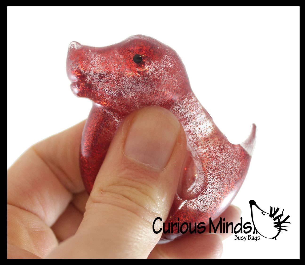 Curious Minds Toys - Wholesale Squishy Toy - Kids & Baby - 1 Dinosaur Sugar Ball - Dino Thick Glue/Gel Syrup Molasses S8