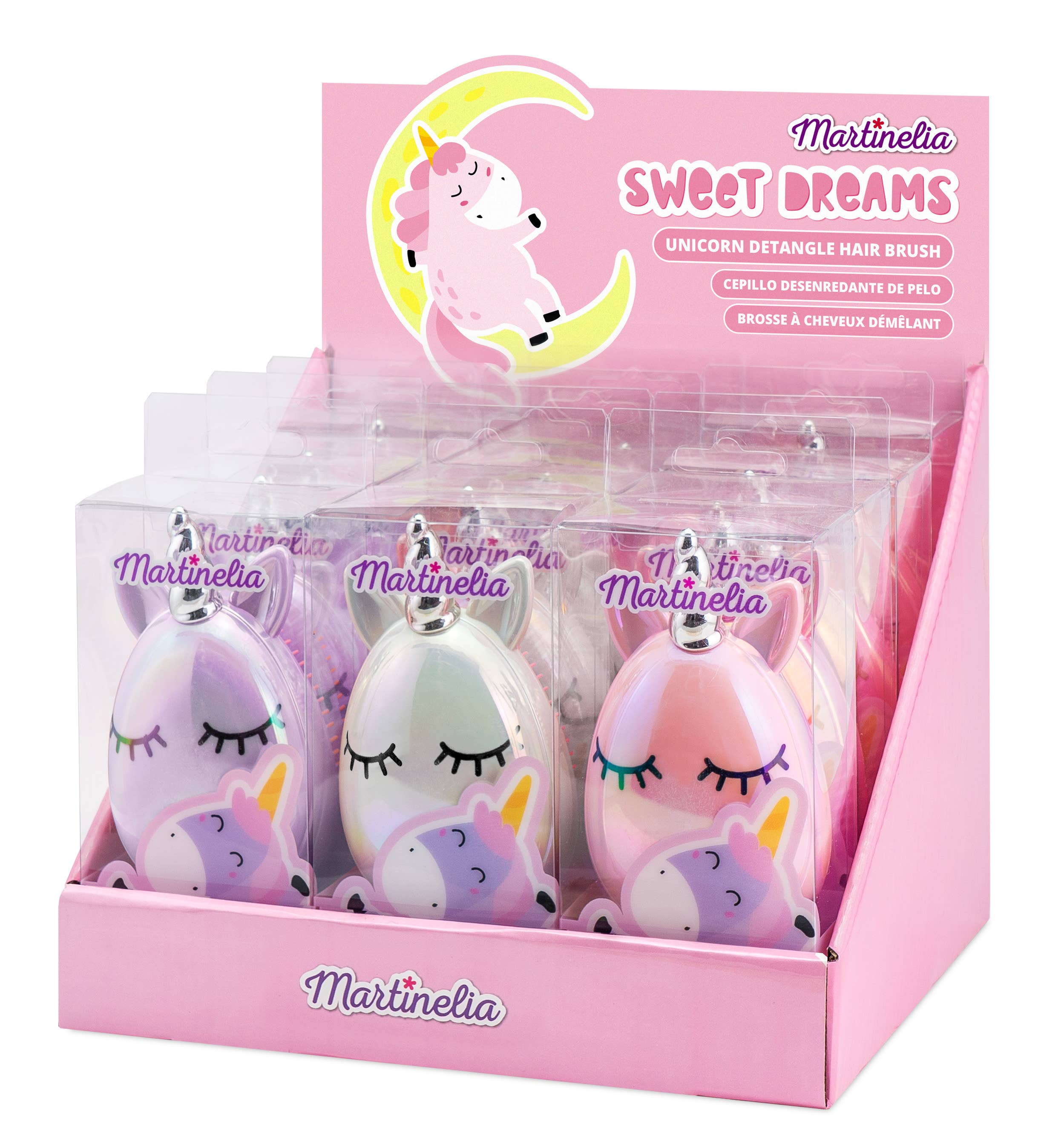 Aquarius Cosmetic SLU – wholesale Hårborste/kam – Martinelia Unicorn utredningsborste för hår