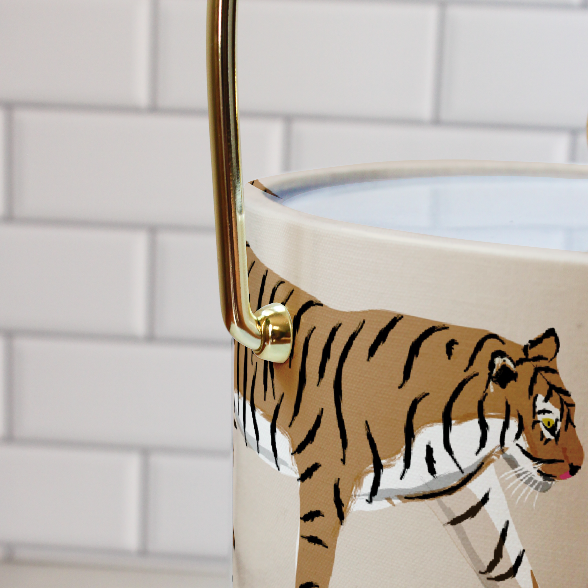 Clairebella Personalized Gifts & Pillows - Vente Seaux à glace - Seau à glace Jungle Animal | Seau isotherme | Seau à vin1