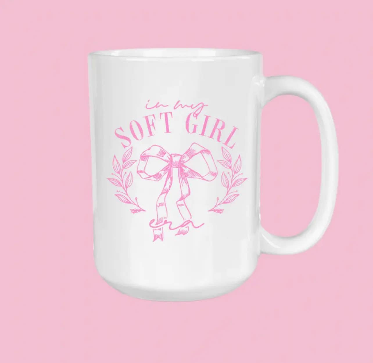 The Sip Society – wholesale Coffee mug – Soft Girl Era, Coquette, Bows, Coffee Mug0