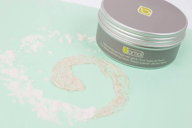 BOMOÏ - Wholesale Facial Exfoliant/Scrub - EXFOLIATING CREAM Ice Green (100ml)2