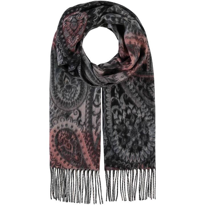 Mid Grey Ombre Paisley for wholesale on Faire