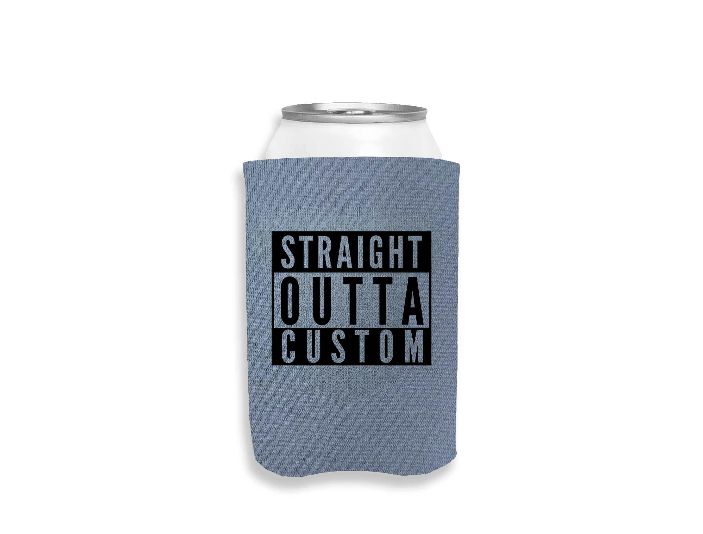 Calm Down Caren – wholesale Drink huggers & koozies – Straight Outta CUSTOM CITY - Can Cooler2