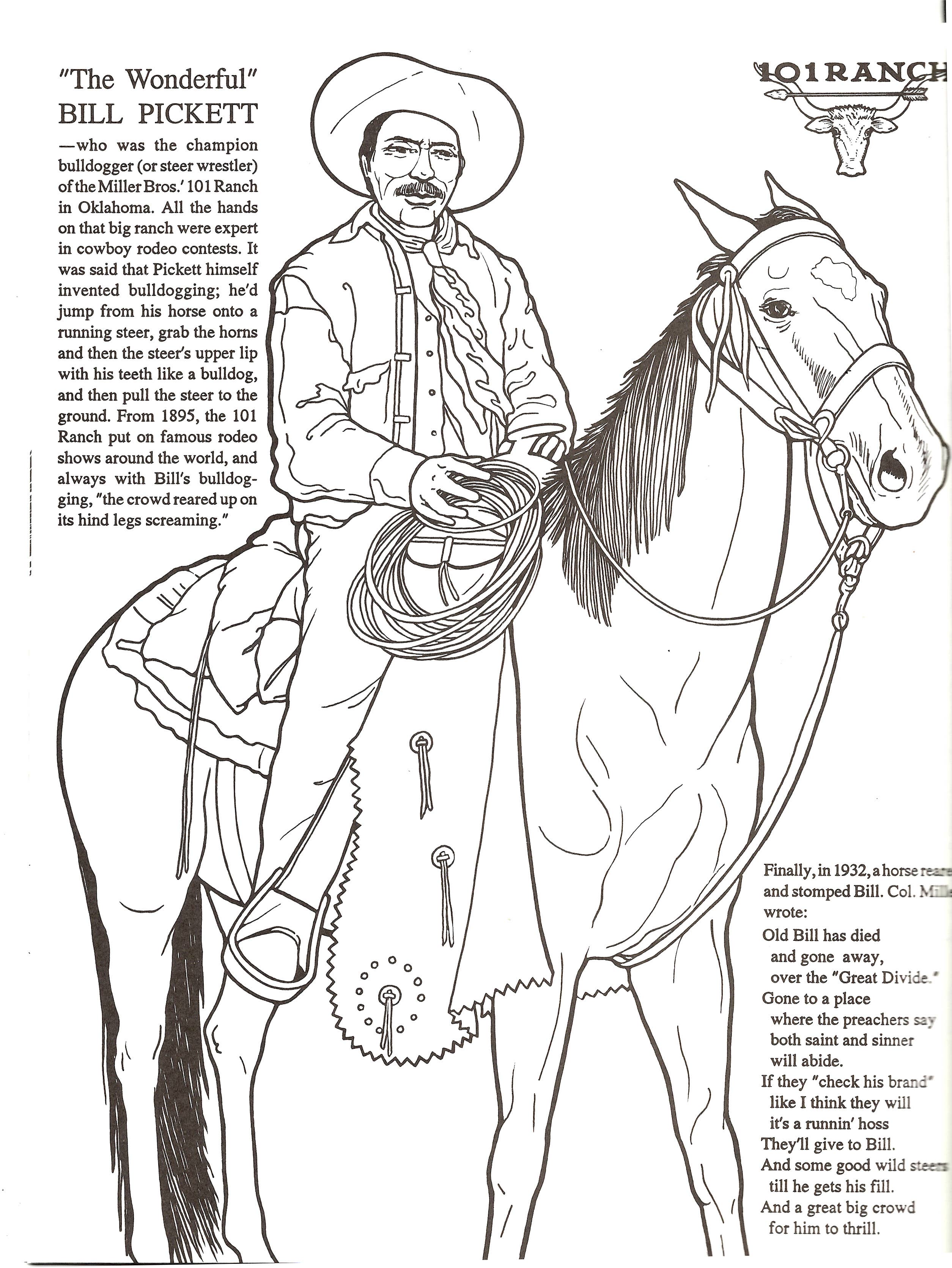 Bellerophon Books – wholesale Colouring and activity book – kids and baby – The Black Cowboy1