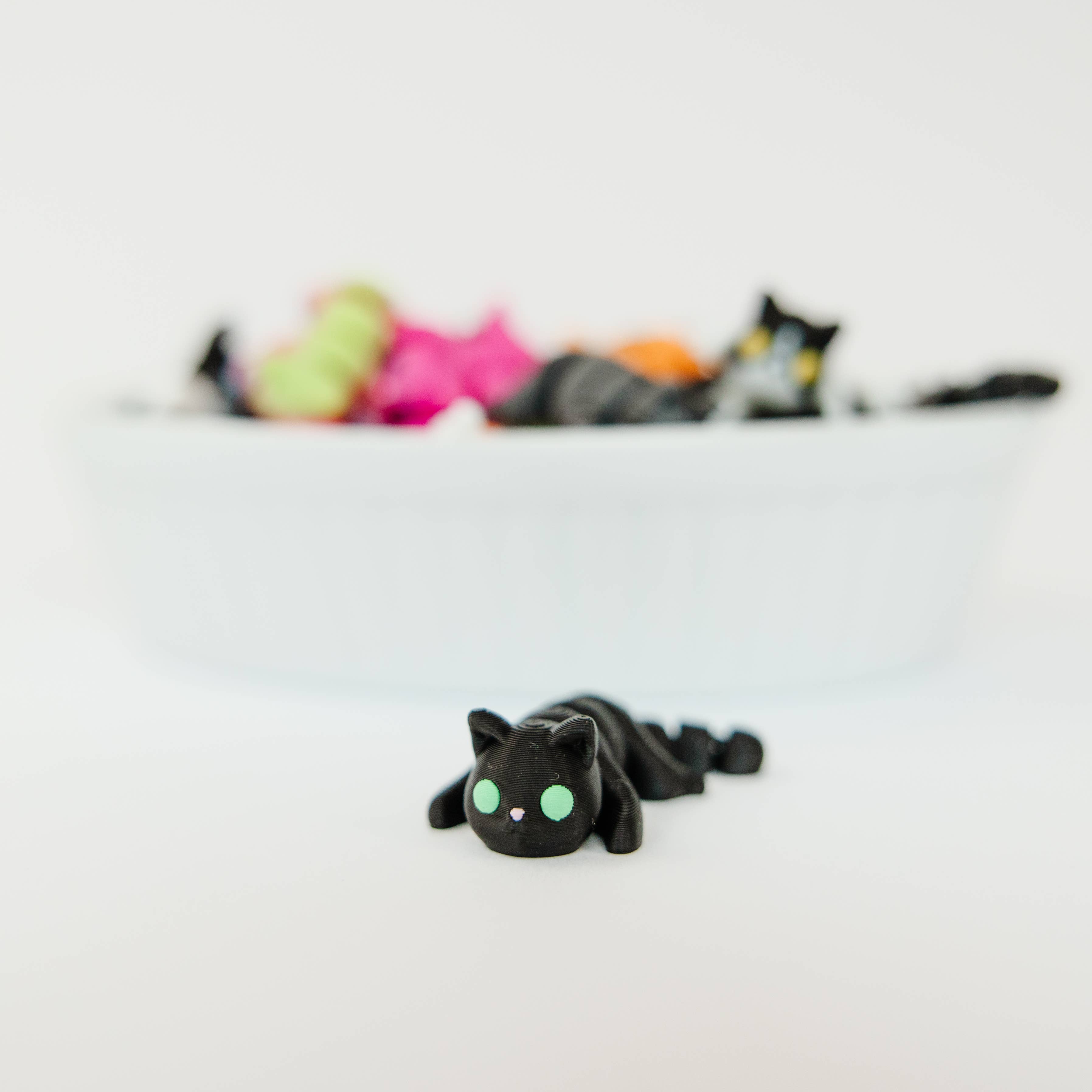Ruby’s dragons - Wholesale Fidget Toy - Kids - Tiny 3D Printed Pocket Cat Fidgets9