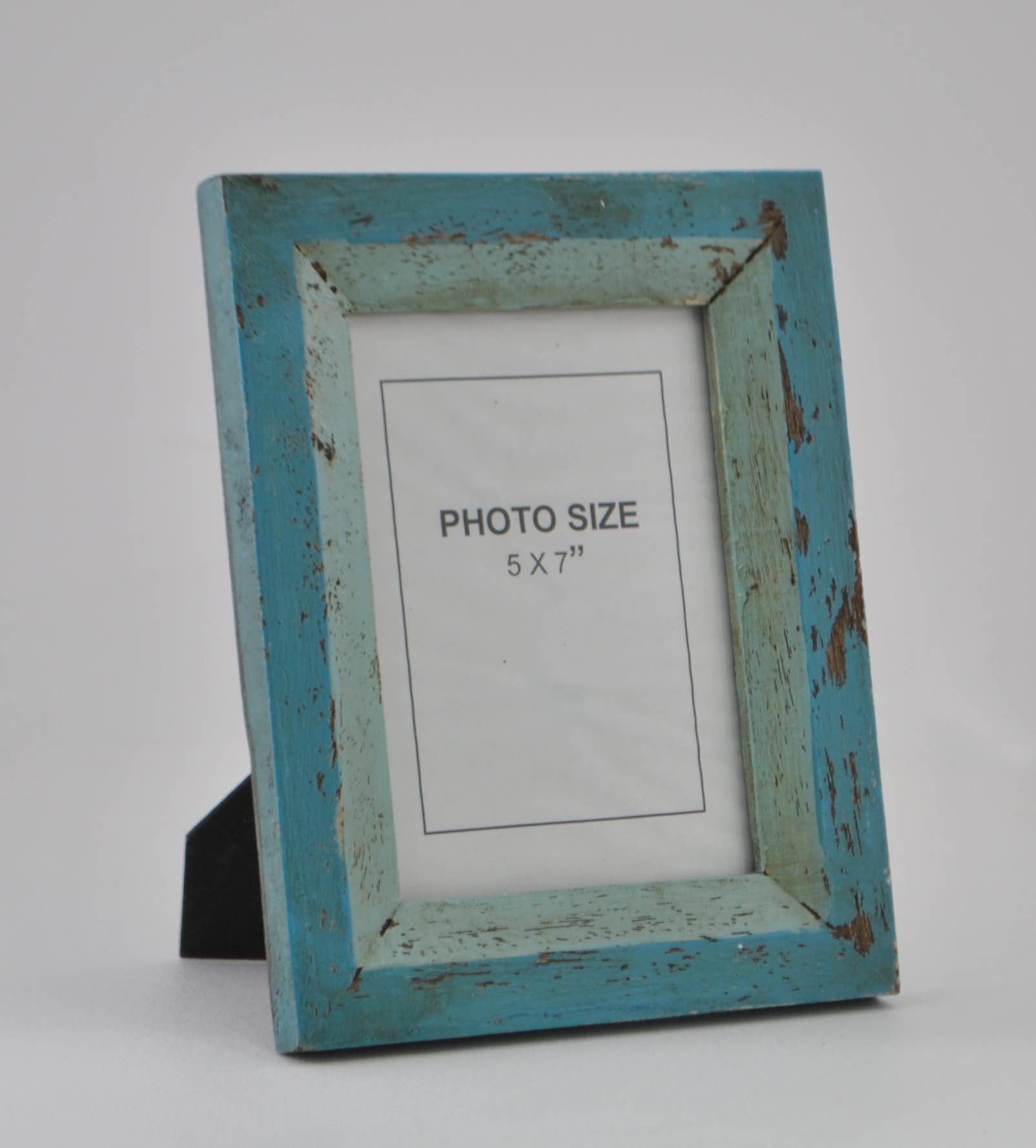 Spectrum Home Fashions, Inc. - Vente Cadres photos - Cadre photo de table en bois de manguier rustique Santa Fe 5"x7"2