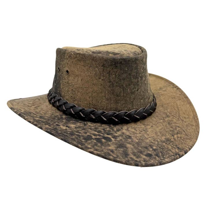 Jacaru Australia - Wholesale Cowboy Hat - Unisex - Jacaru 1172 Kangaroo Hat Stonewash4