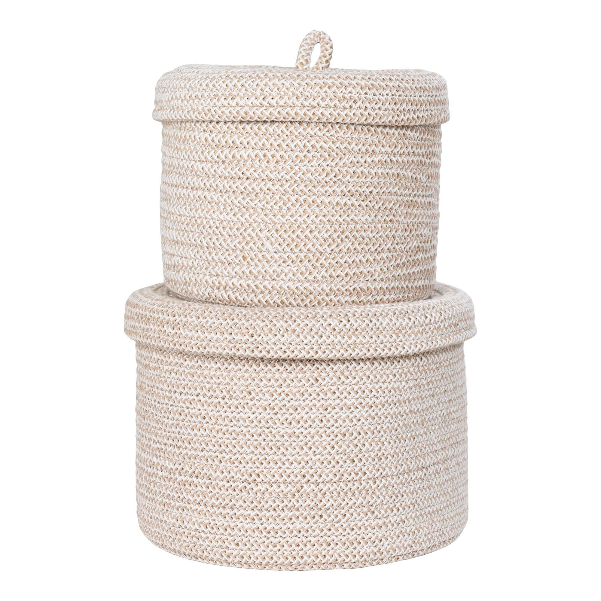 Beige Sebal Basket for wholesale on Faire2