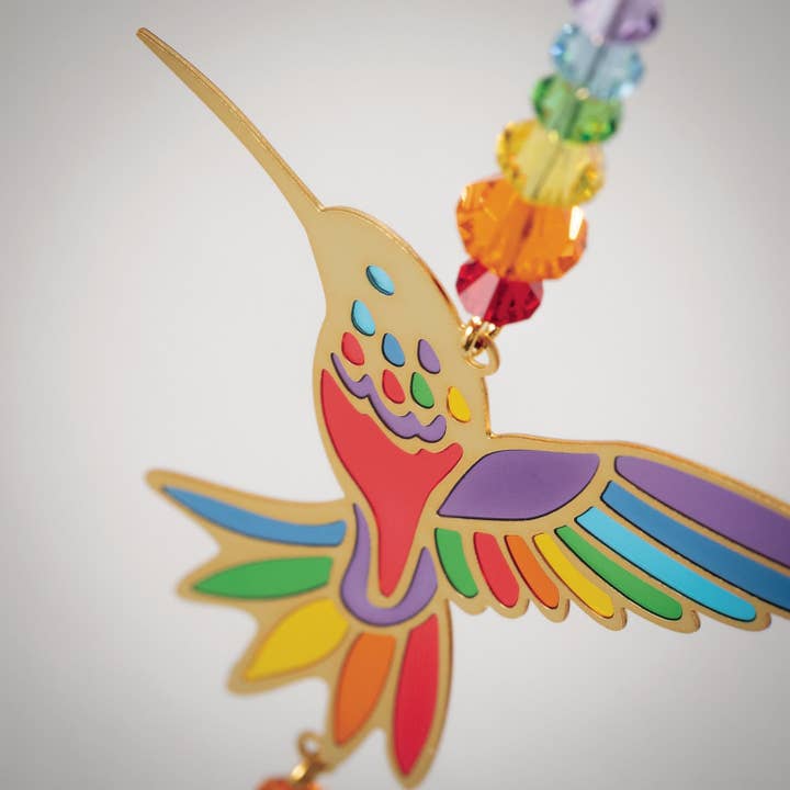 Woodstock Chimes - Wholesale Suncatcher - Crystal Dreams - Hummingbird1