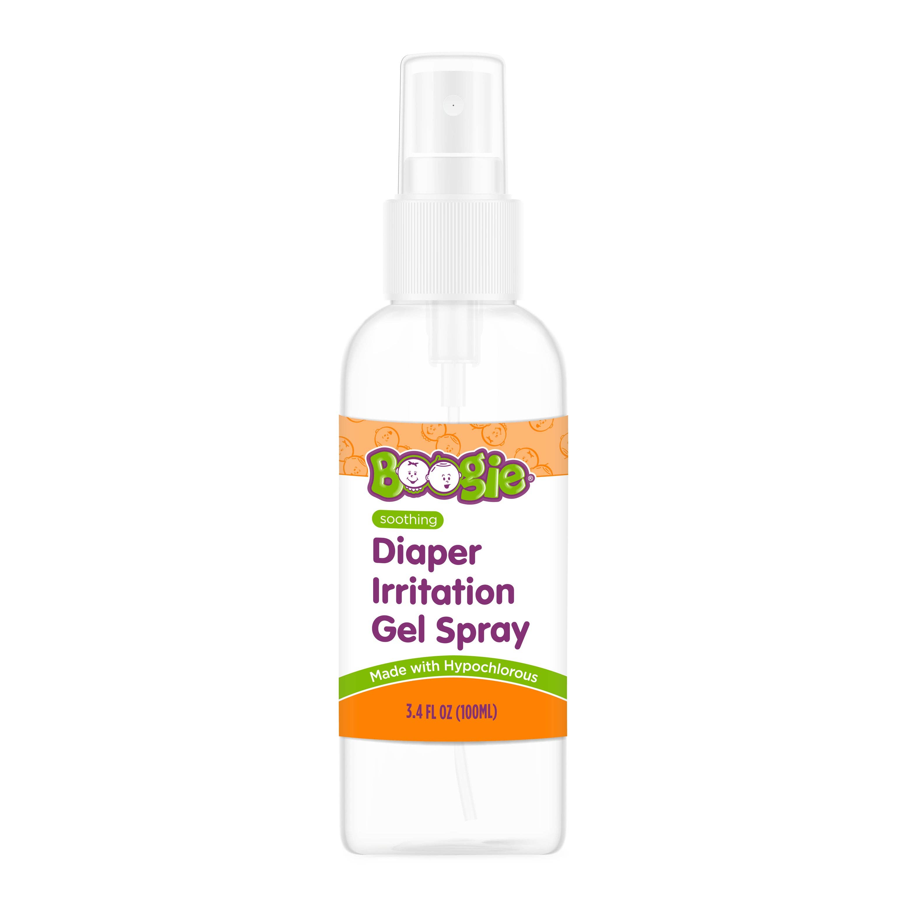Earth Mama Organics - Wholesale Diaper Cream - Boogie Diaper Irritation Gel Spray, 3.4oz (Case of 12)0