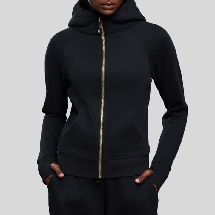 WONDERXFANS - Wholesale Athletic jacket – Women′s - Hooded Zip-Up Fleece Jacket10