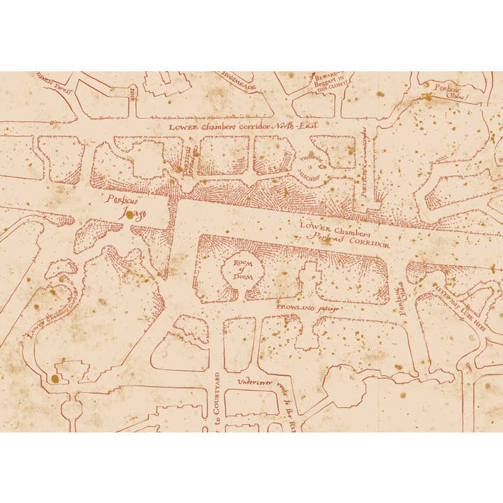 Insight Editions - Wholesale Journal/Diary - Harry Potter: Marauder's Map Journal with Ribbon Charm