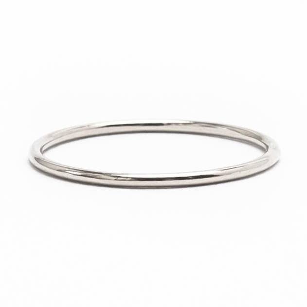 Anillo Apilador de Plata Simple para venta al por mayor de Danae