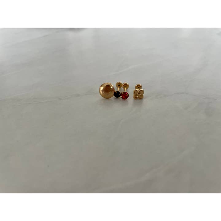 Pura Vida - Wholesale Stud/Post Earrings - Zoe Saucer Stud Earrings
