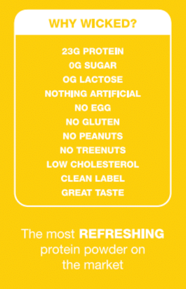 WICKED Protein - Wholesale Protein/Superfood Powder - WICKED Lemonade Clear Whey Isolate Protein Powder (PRE ORDER)5