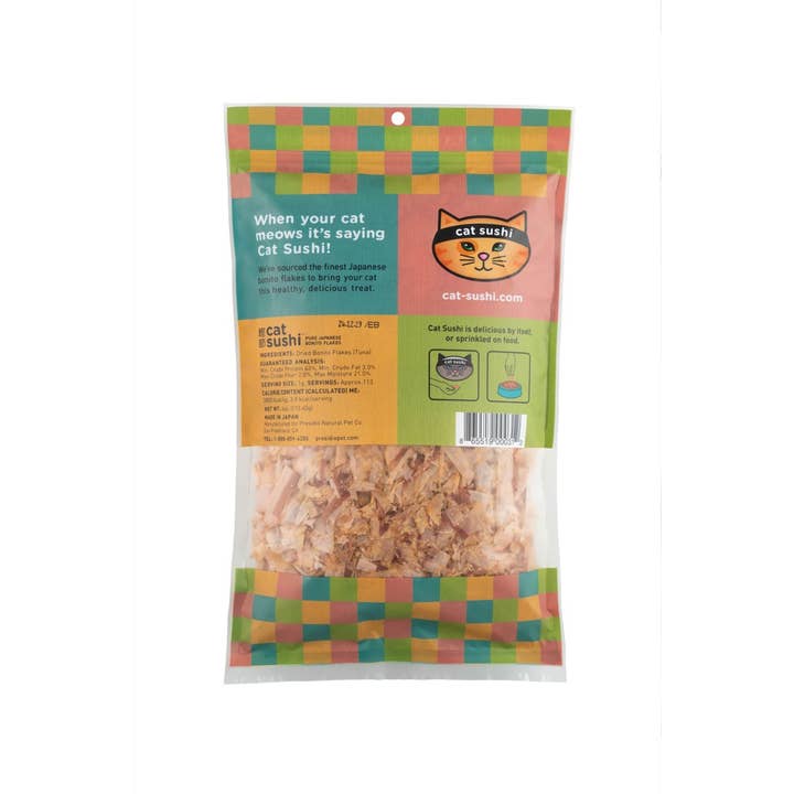 Presidio Natural Pet Co - Vendita all'ingrosso Dolcetti per animali - Gatti - Sushi per gatti classico 4oz 8/CS