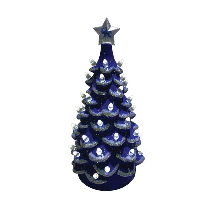 14" Kentucky Ceramic Tree for wholesale by Santa’s Workshop Inc.