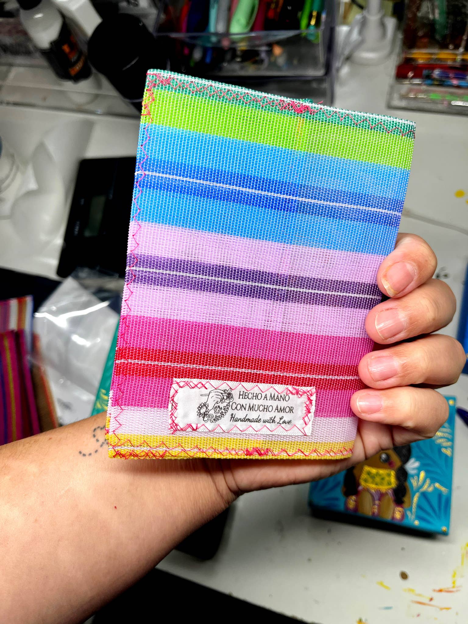 El Retoñito - Wholesale Passport Case - Women's - Mercadito Passport Holder/Wallet2